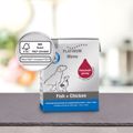 PLATINUM MENU uGI TROFI SKuLOu  ADULT CHICKEN-FISH 375gr